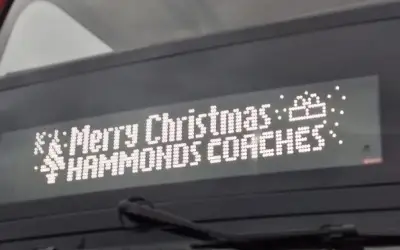 Merry Christmas From Hammonds Coaches